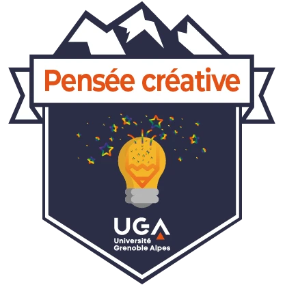Open badge pensée créative UGA Design Factory