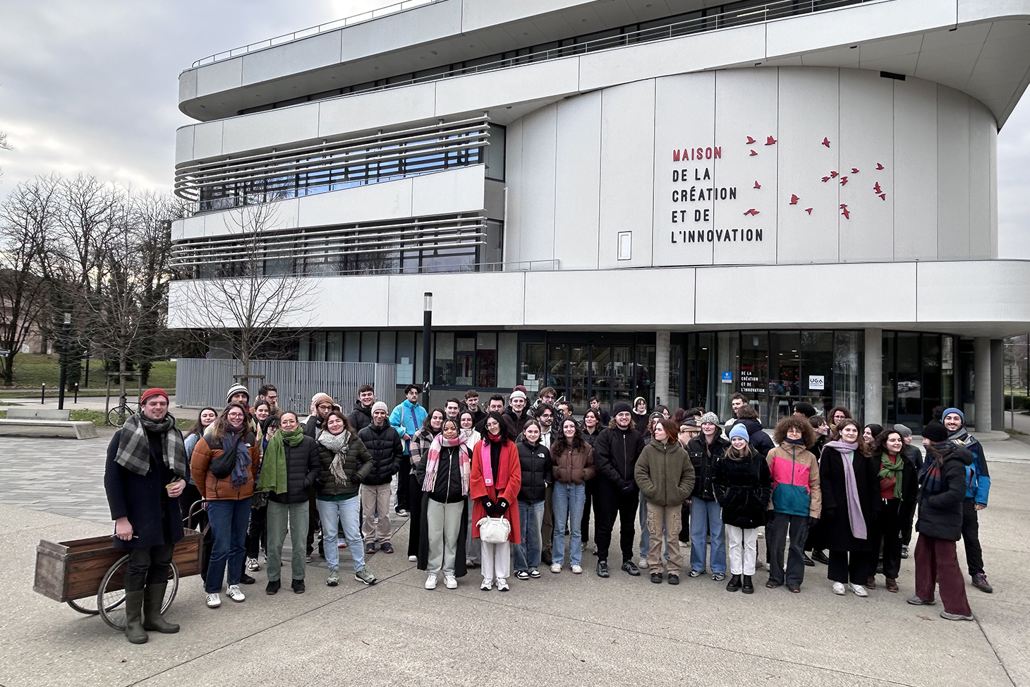 L'ensemble des participants à l'Université Ephémère du Design