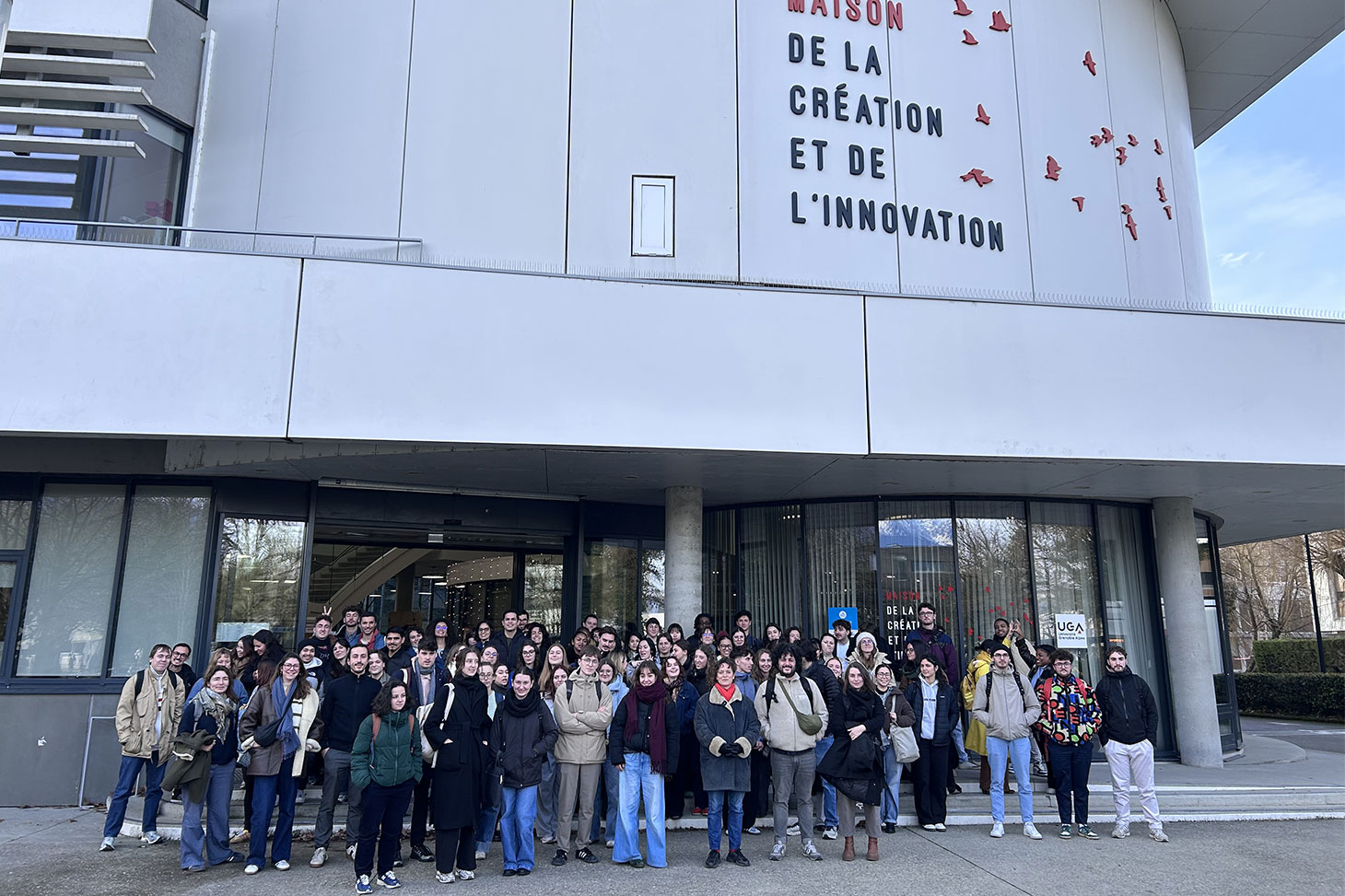 Les étudiants participants à l'Université Ephémère du Design 2026